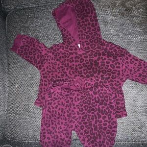Baby Gap leopard two piece
